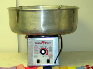 Cotton candy machine